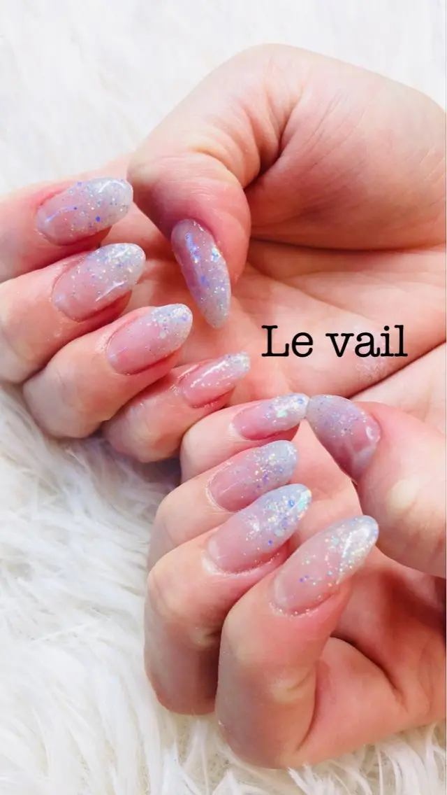 【 5月限定】シンプルグラデ6980→2980🌈オフ有＋550円💐テストモデル様💅の写真