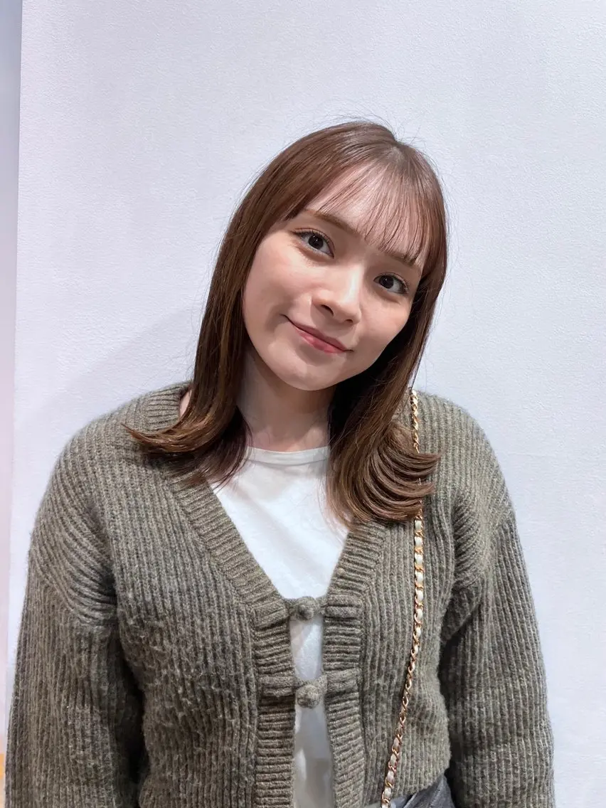 ミディアム 伊藤 壮尭のヘアスタイル