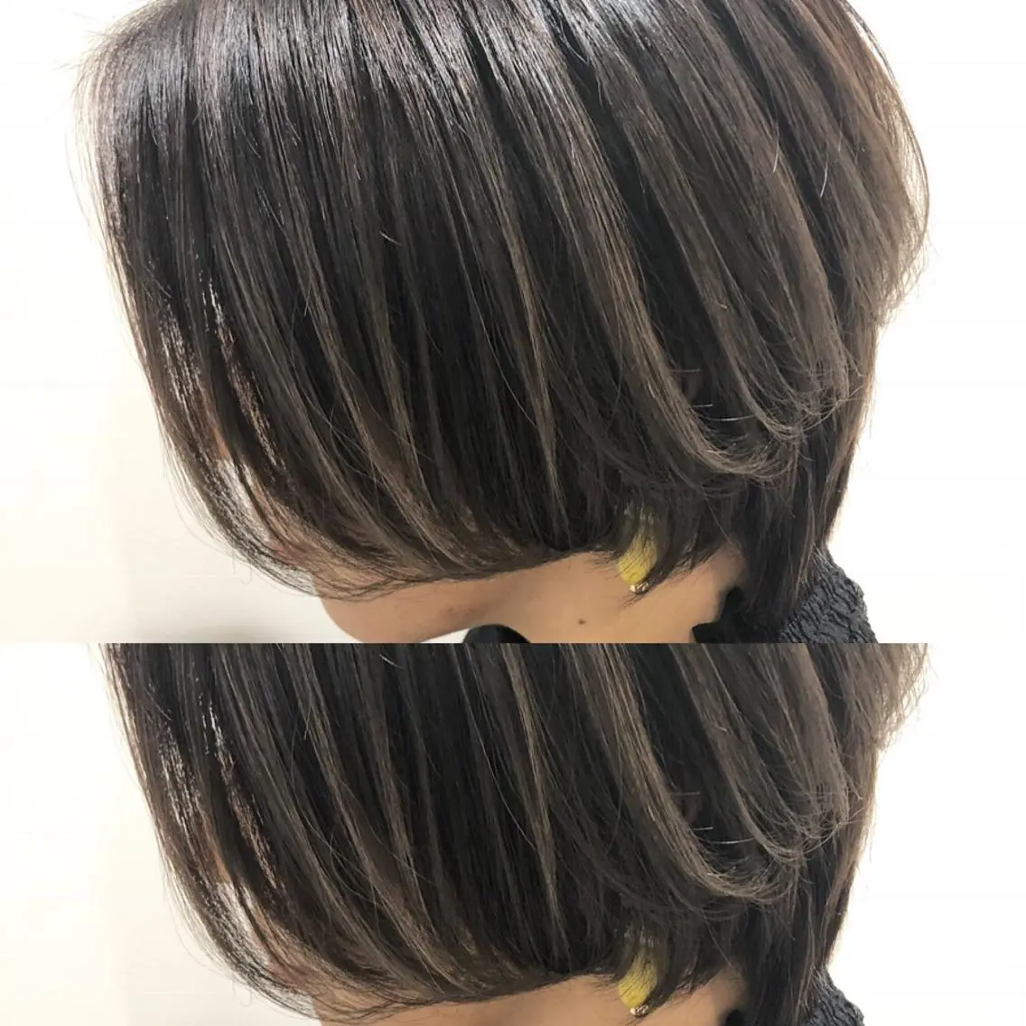 ショート カラー ハイライトカラー ハイライト ショートヘア カット ヘアカラー 上川 開生のヘアスタイル