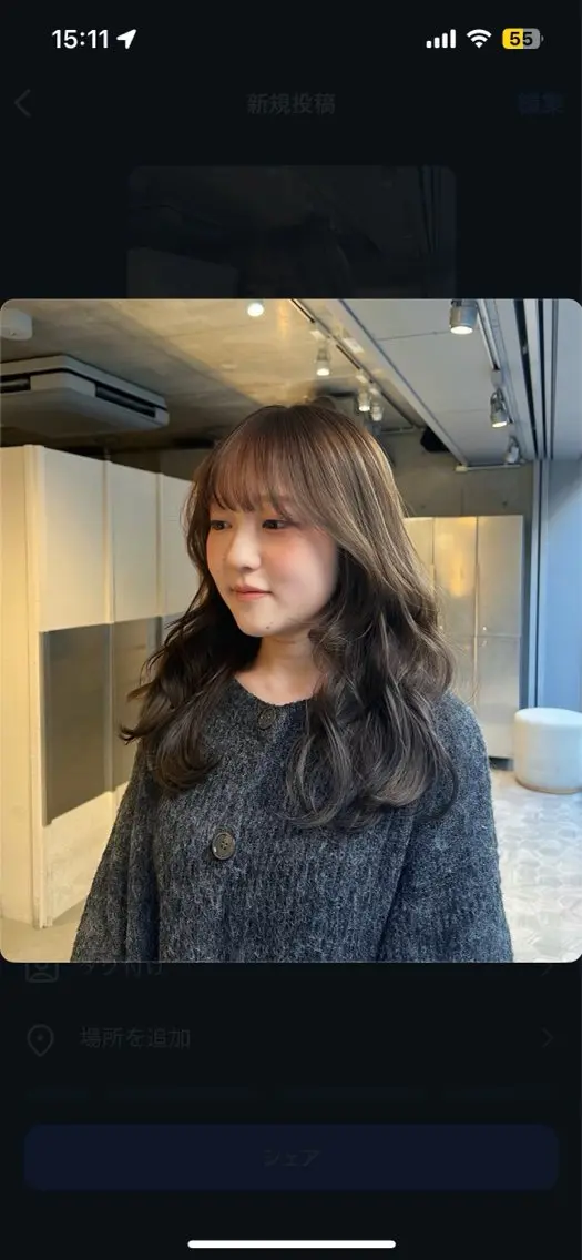 ロング ヘアカラー トリートメント ヘッドスパ ブリーチ/ブラウン 🤎MIREのヘアスタイル