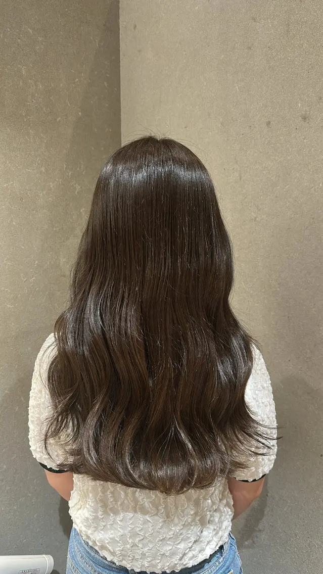 セミロング カラー カット ヘアカラー トリートメント 暖色/ヘアアレンジ 🎀♡irohaのヘアスタイル