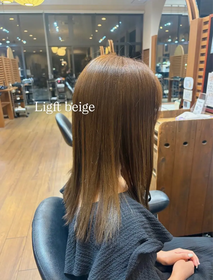 カラー ベージュカラー Clair,e まなのヘアスタイル