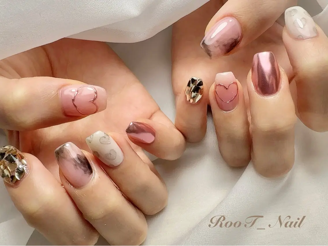 ネイル ハンドネイル RooT Nailのネイルデザイン