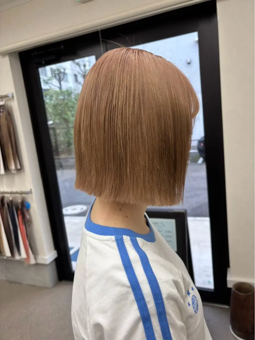 ショート カラー ヘアカラー トリートメント 横山 亮太のヘアスタイル