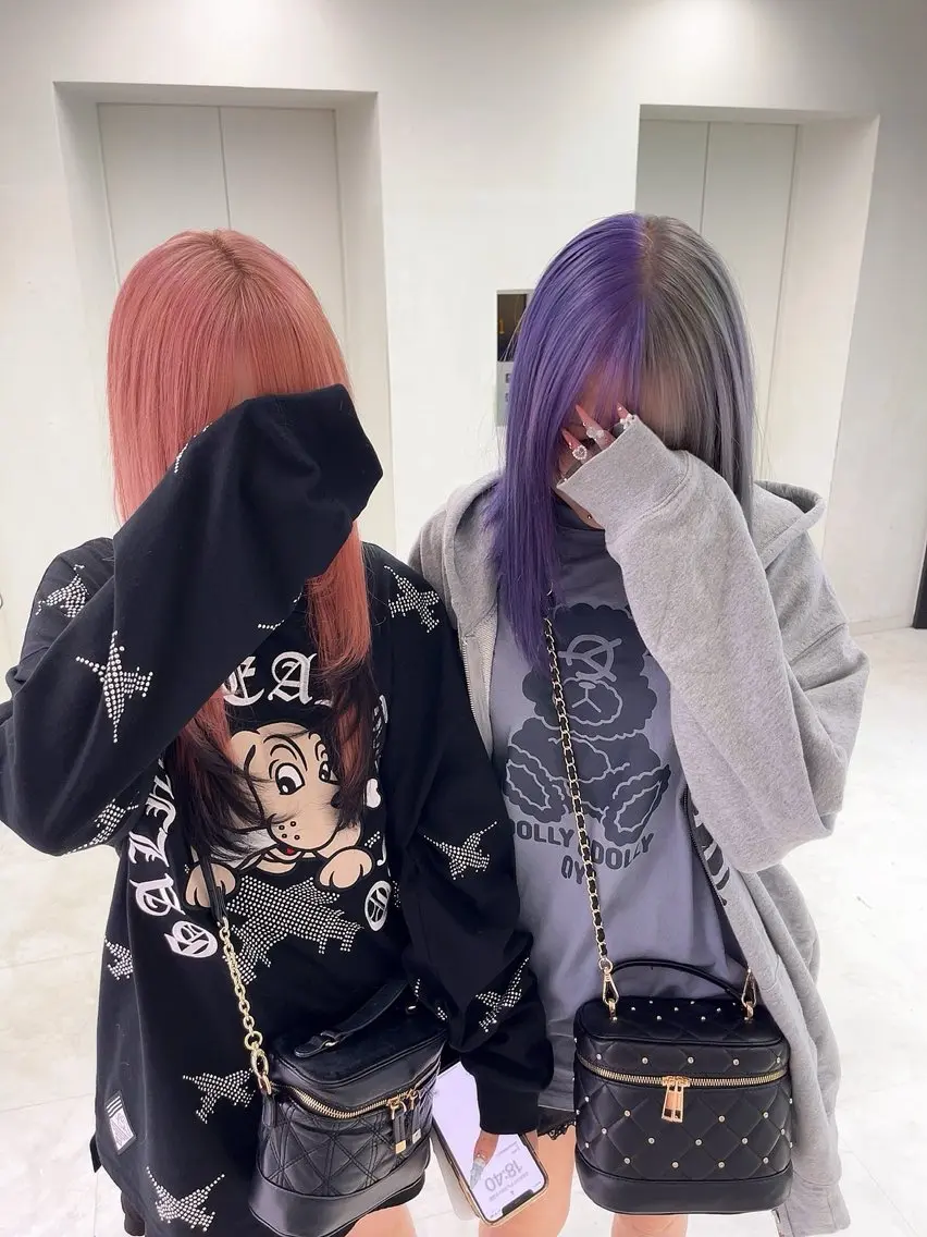 ロング カラー 池袋 egoのヘアスタイル