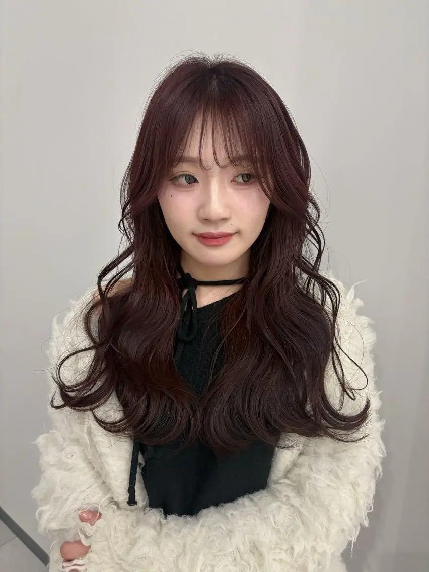 セミロング 透明感ベージュカラー yumekaのヘアスタイル