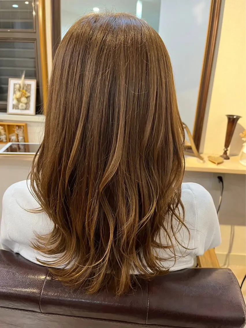 ロング カラー 髙橋 未来のヘアスタイル
