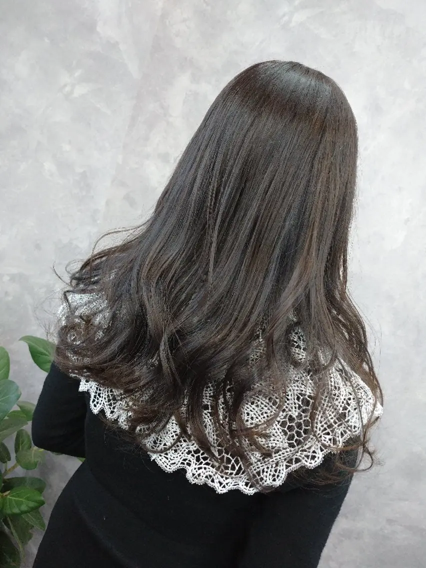ロング カット ヘアカラー AN'TIA小作 noiのヘアスタイル