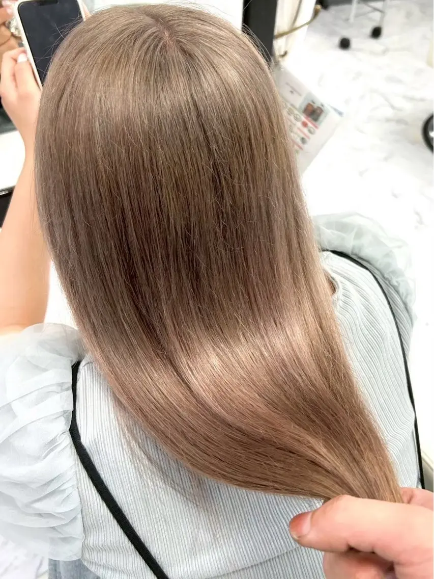 ヘアカラー ブリーチ/カラー🎨 ゆーなのヘアスタイル