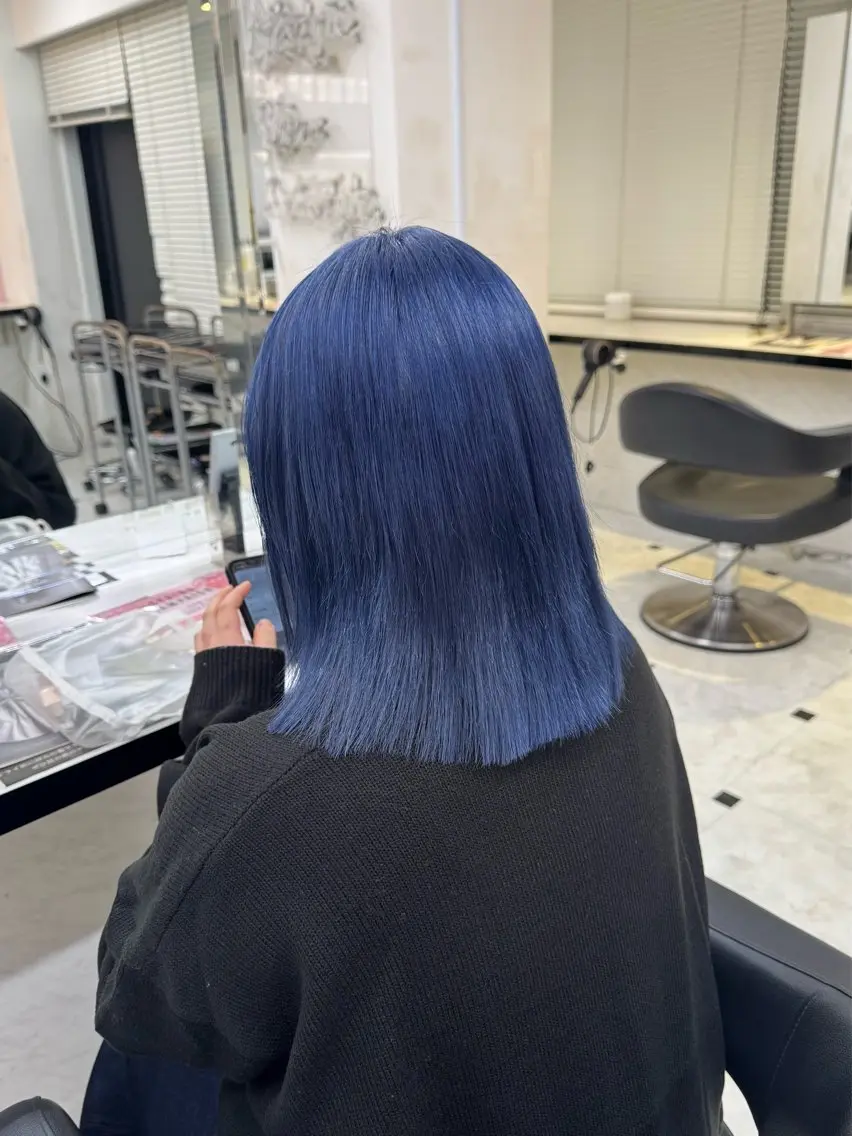 ミディアム カラー ヘアアレンジ ブリーチ ケアブリーチ ヘアカラー 🥀レイヤー×ハイト ーントレンドヘア🥀のヘアスタイル