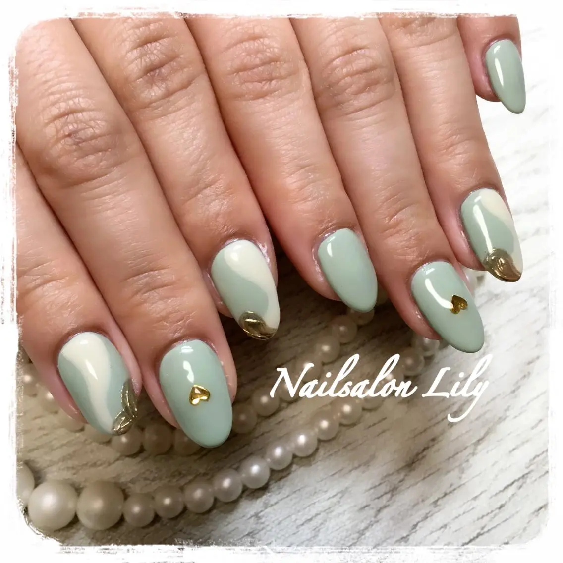 ネイル ハンドネイル Lily*nail 🌻Mii🌻のネイルデザイン