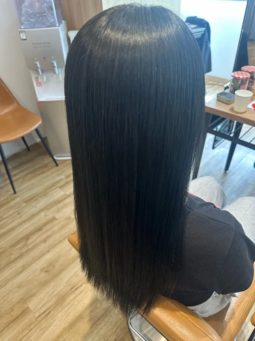 ミディアム パーマ 縮毛矯正 ✨✂️Nori ✂️✨のヘアスタイル