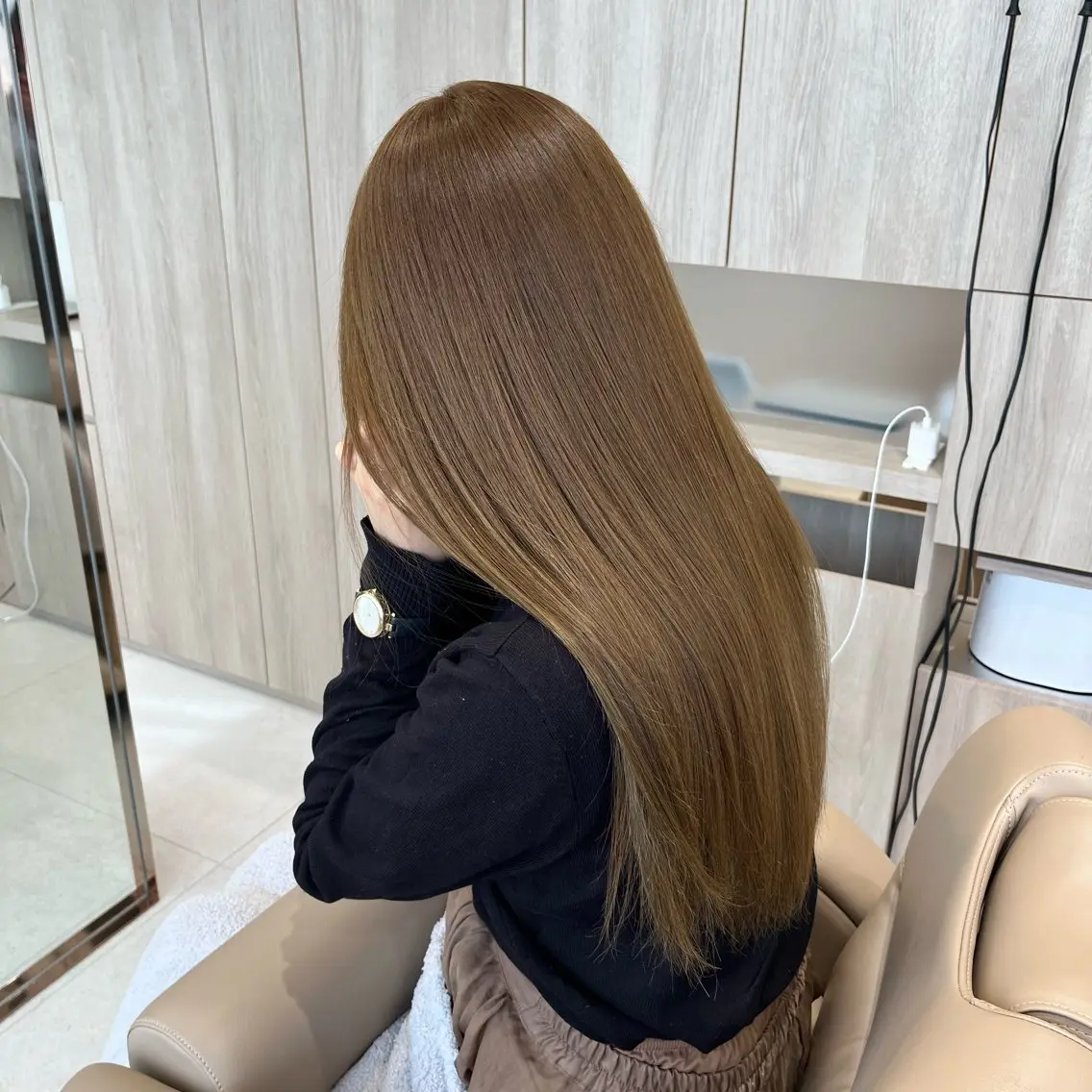 ロング 縮毛矯正 THINK SHOP YUSEIのヘアスタイル