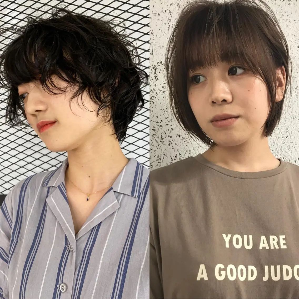 ショート カラー パーマ KOOKI スティードトーキョーのヘアスタイル