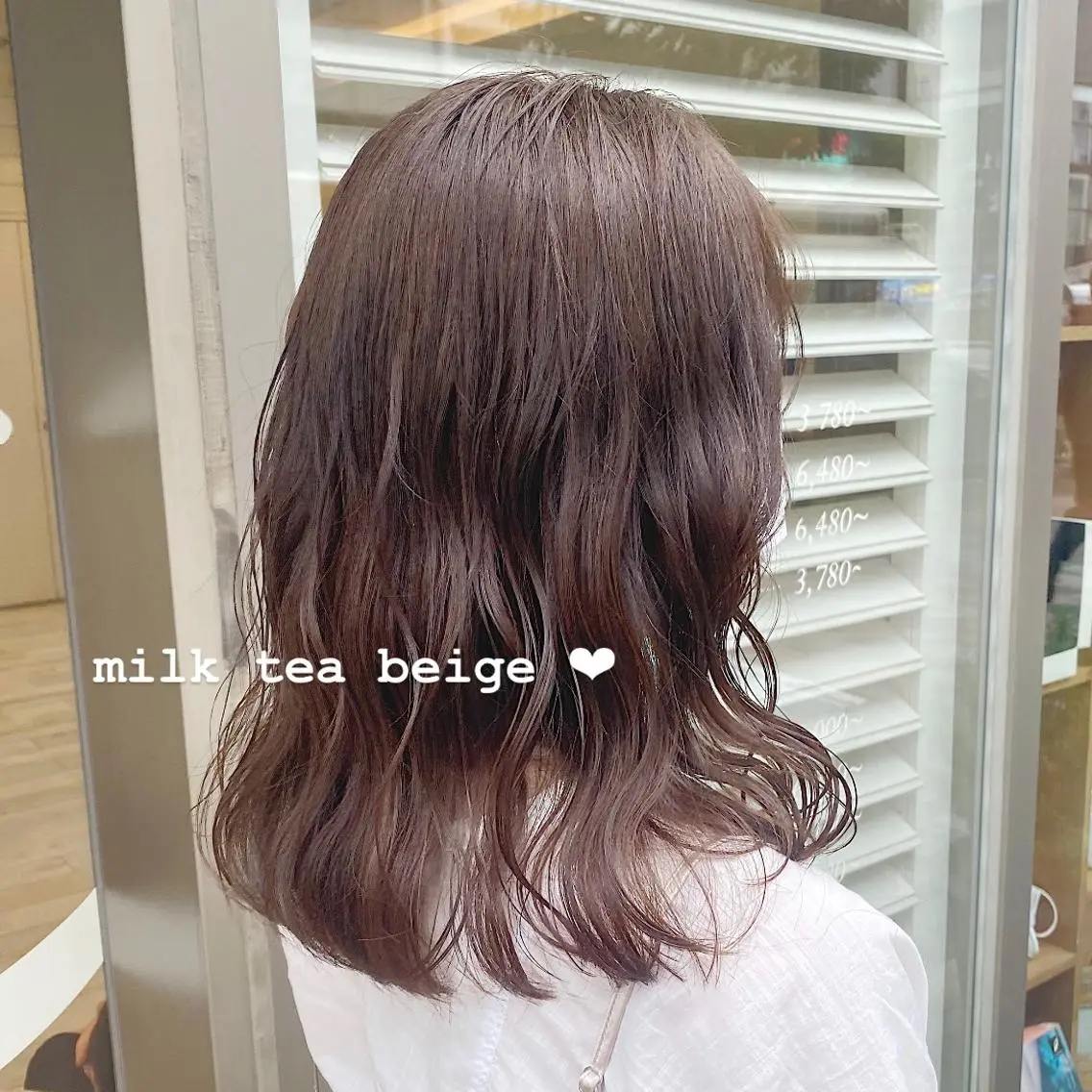ミディアム ツカハラ リリカ 👒柔らかカラー👒のヘアスタイル
