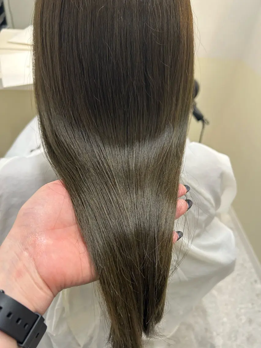 ロング カラー トリートメント 🩰ニシムラヒカリ 半個室salon♡*のヘアスタイル