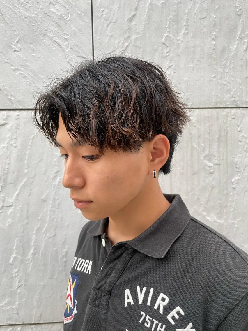 パーマ メンズ カット パーマ 町田エリアＮｏ．１/ パーマ特化/太田京希のヘアスタイル