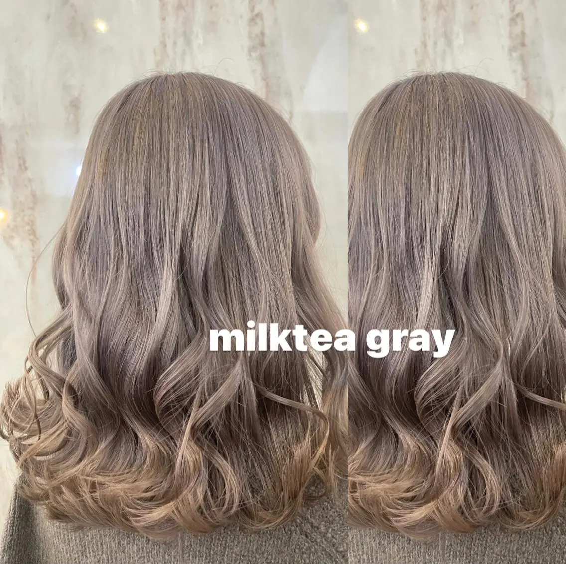 カラー バレイヤージュ 黒髪 ブリーチ ブルーカラー ブルーブラック ヘアカラー 🦋ami/浦和 ブリーチ/韓国🦋のヘアスタイル