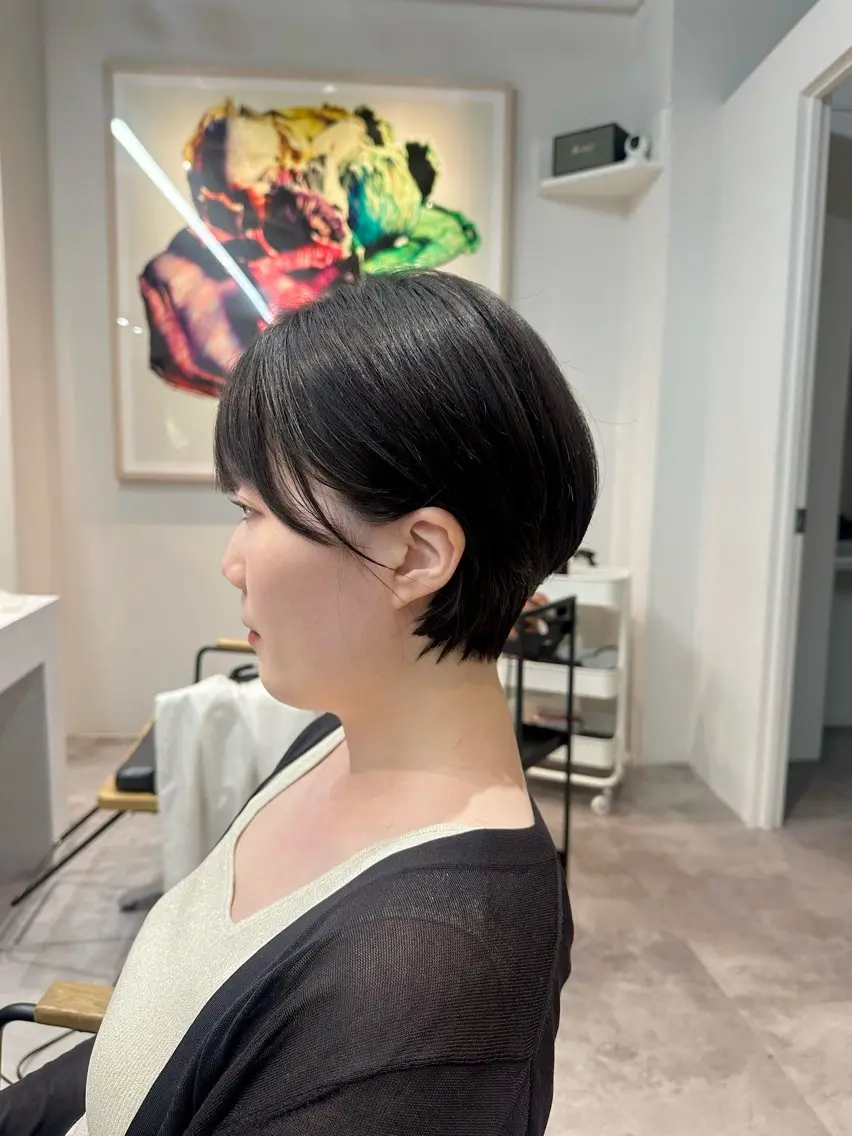 ショート ショートヘア カット ショートカット🧸 ごとうさなのヘアスタイル