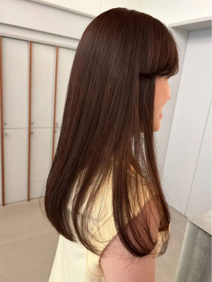 カラー ヘアカラー 🪺透明感カラー/ ブリーチ/カエデ🪺のヘアスタイル