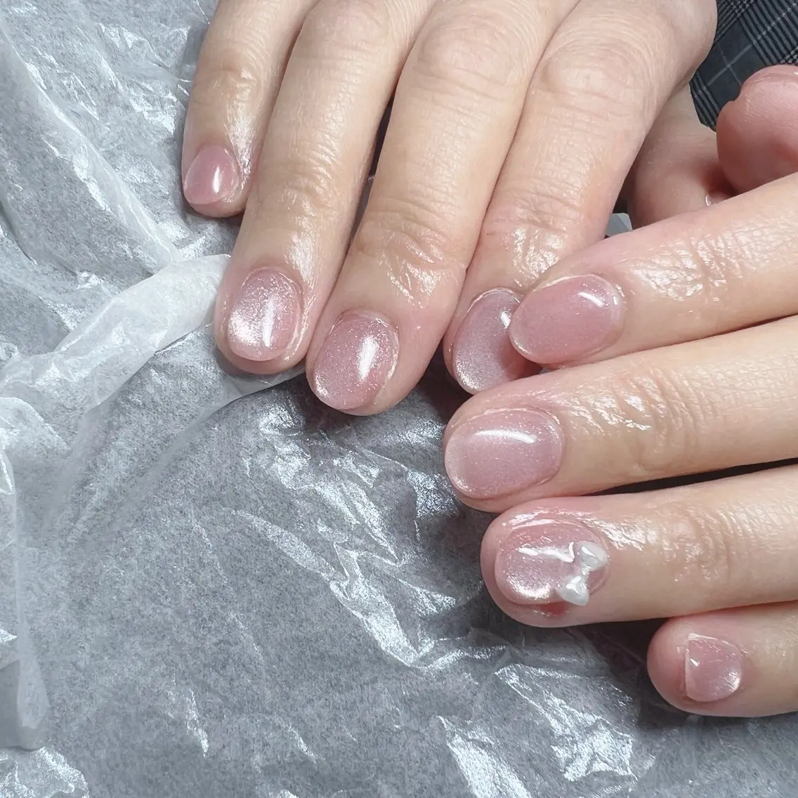 ネイル ピンク 春ネイル KURE ISAKIのネイルデザイン