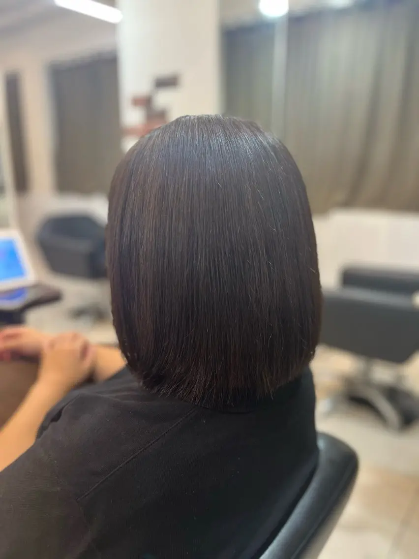 ミディアム カラー カット ヘアカラー 🍒 SANA🍒のヘアスタイル