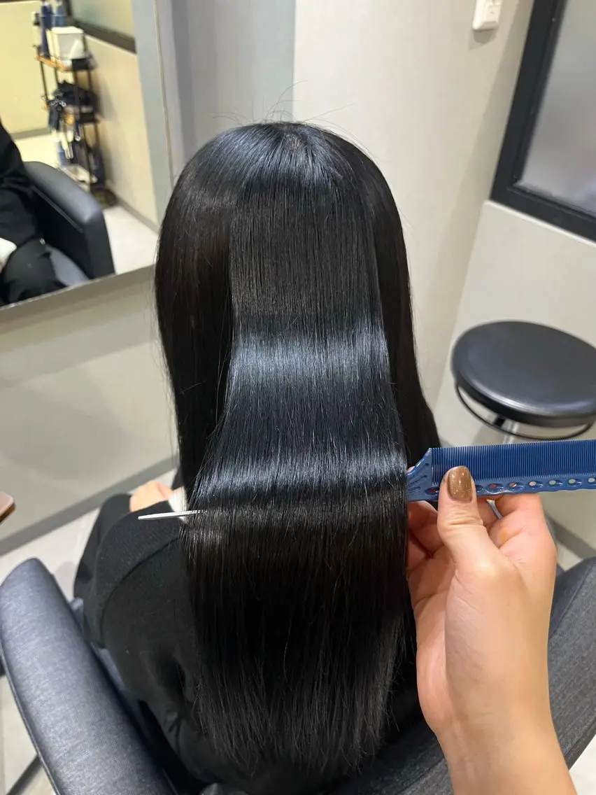 ロング カラー トリートメント 🫧髪質改善 🌼きさき🌼のヘアスタイル