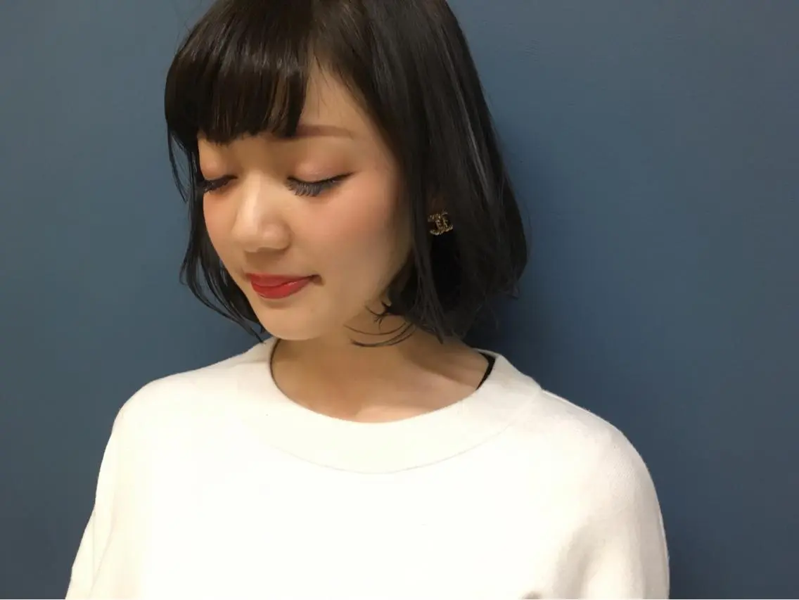 ミディアム カラー カット ヘアカラー トリートメント 山中 直輝のヘアスタイル