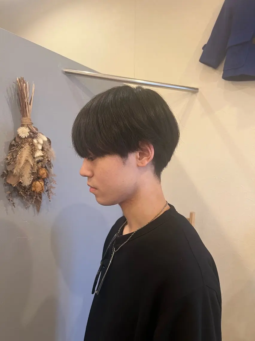 メンズ マッシュ 刈り上げ 🌟横田 千波🌟のヘアスタイル