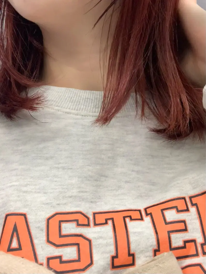 🍑暖色限定🍑カット＋Wカラー（ブリーチなし）＋トリートメントの写真