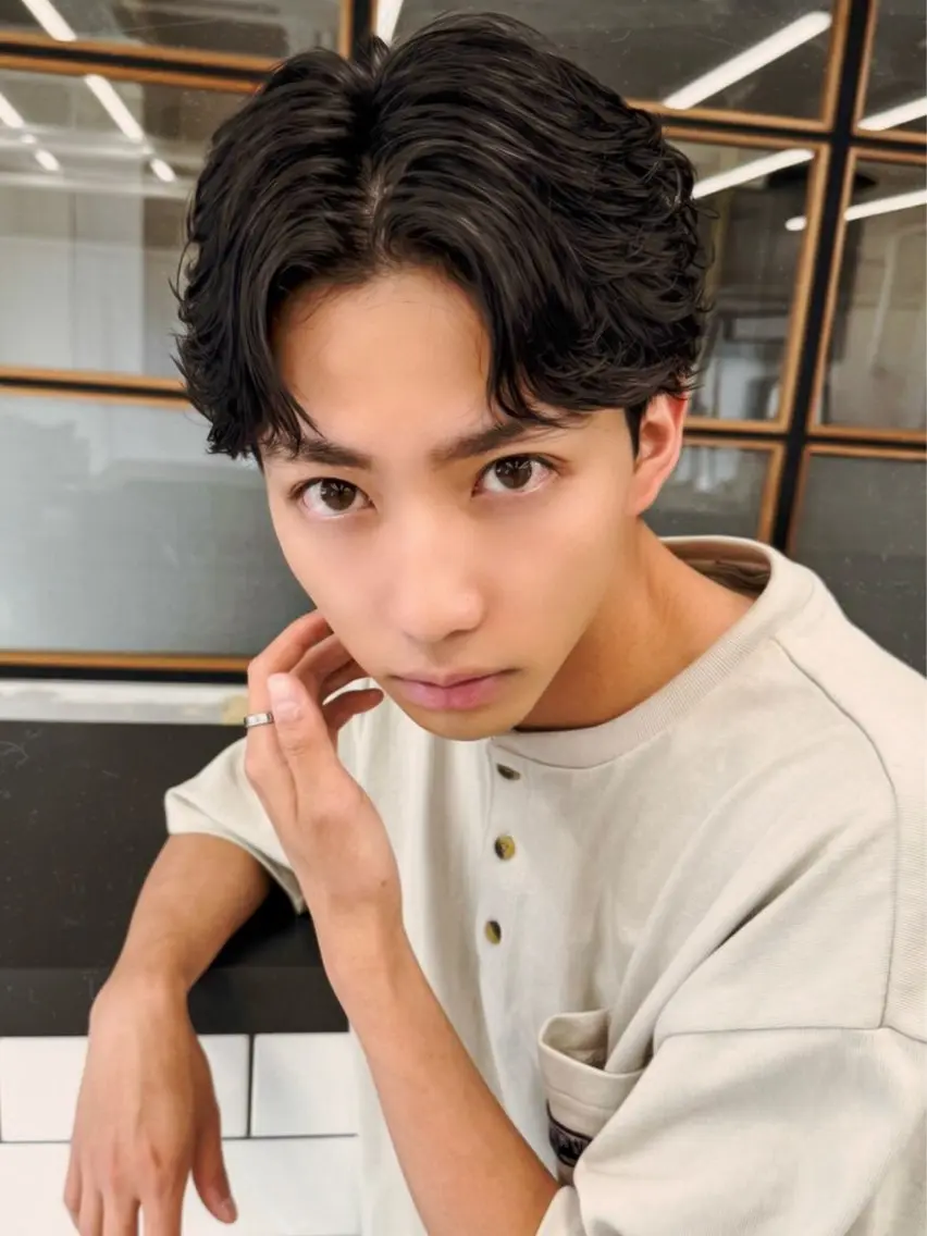 メンズ 🔥二刀流美容師🔥 渋谷/近澤瑠以✂️のヘアスタイル