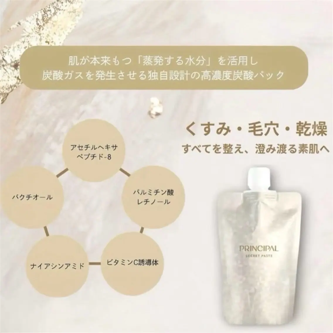 新商品‼️【️⭐️炭酸ガスパック×ヘアマッサージ⭐️】の写真