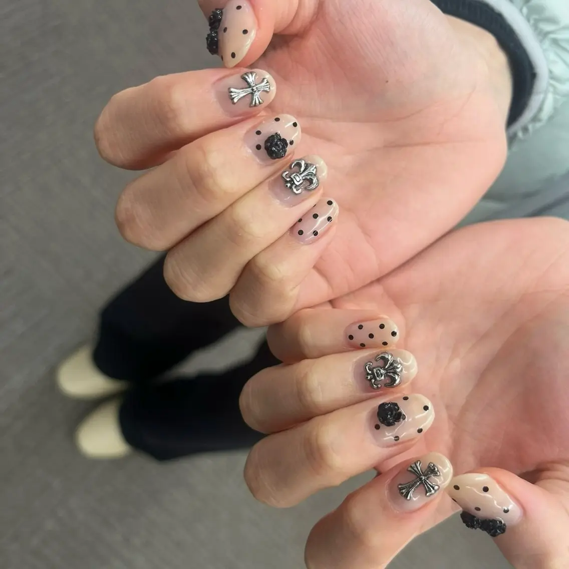 ネイル ドット フラッシュネイル フットネイル フレンチネイル ジェルネイル ハンドネイル ネイルサロン ⭐︎Linoのその他イメージ