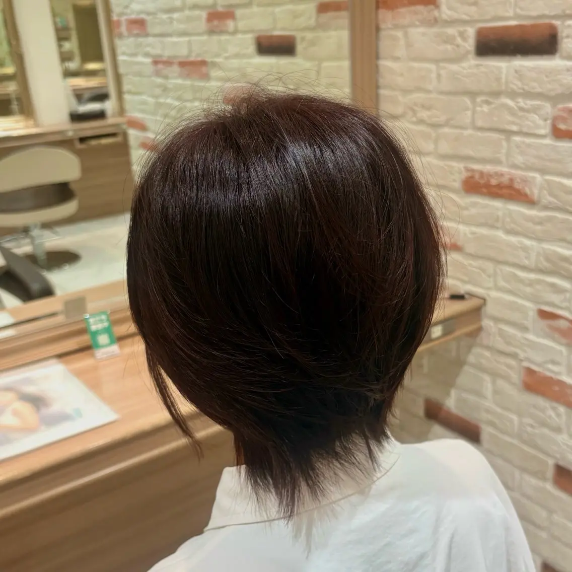 ショート トリートメント 新田 海和のヘアスタイル