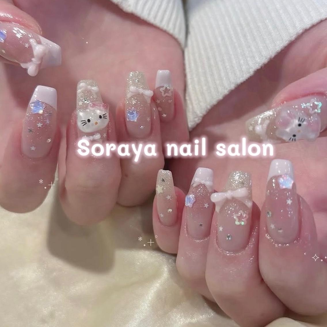 🎀【自爪】持ち込み90分シンプルデザイン ｜ワンホンネイル¥8980～の写真