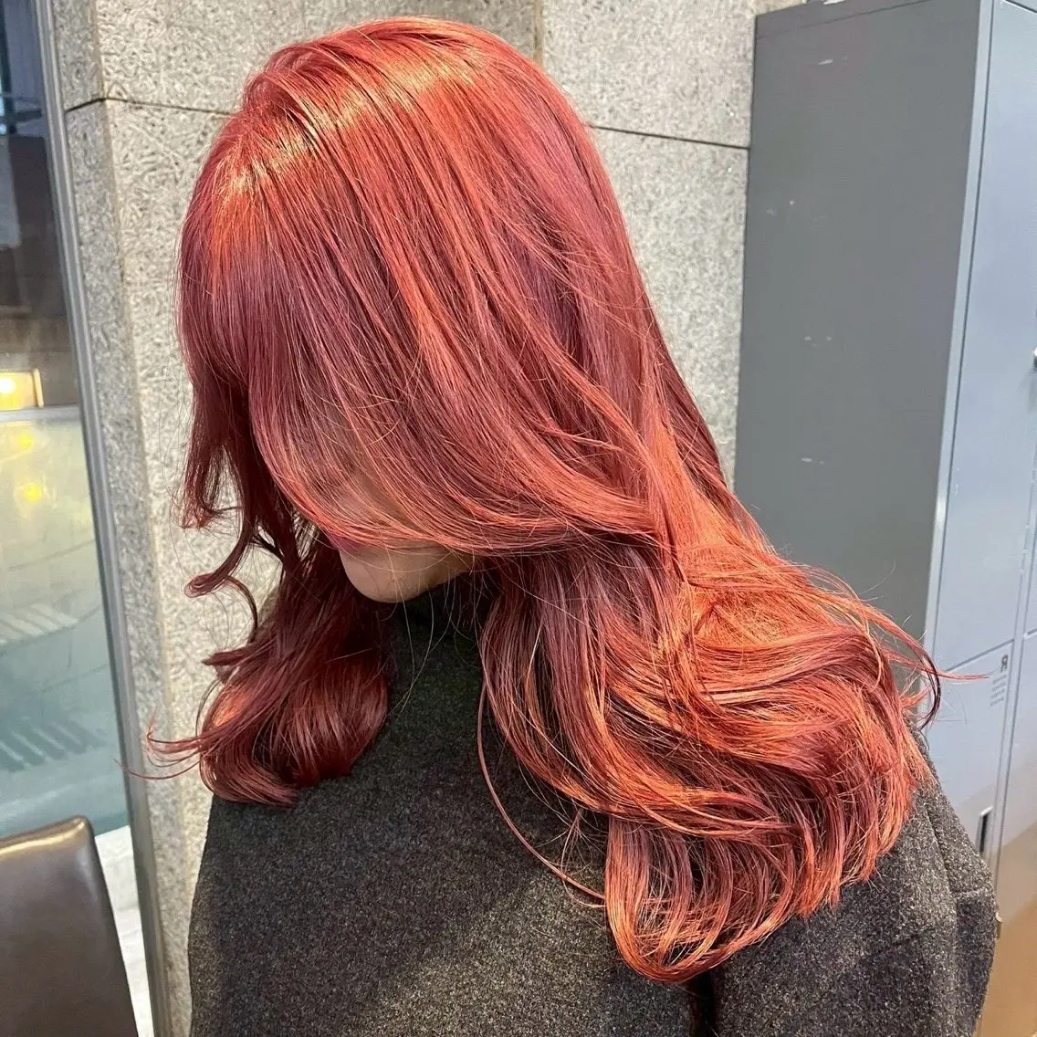 ロング カラー 🪞儚いハイトーン 🎀ももかのヘアスタイル