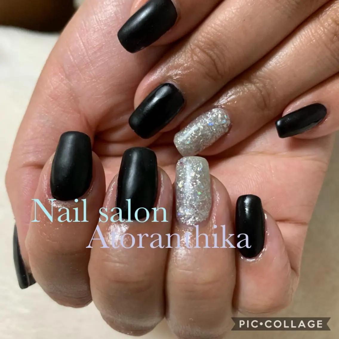 ネイル ラメ(グリッター) ハンドネイル Nail salon ✩ アトランティカのネイルデザイン