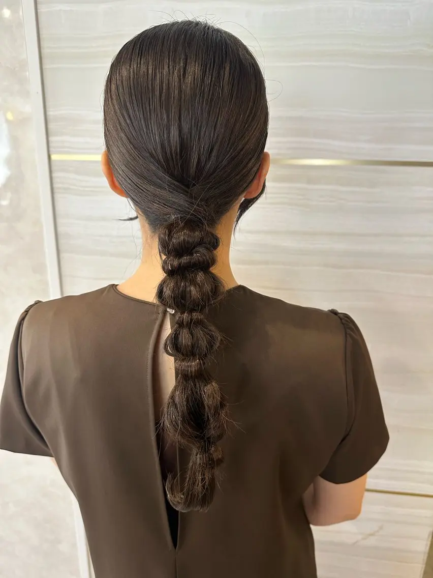 ロング ヘアアレンジ Hina🐣 elubylovisのヘアスタイル