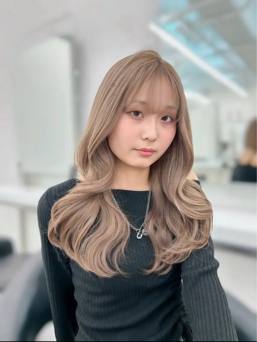 【💎透明感重視💎】ケアブリーチWカラー×カットの写真