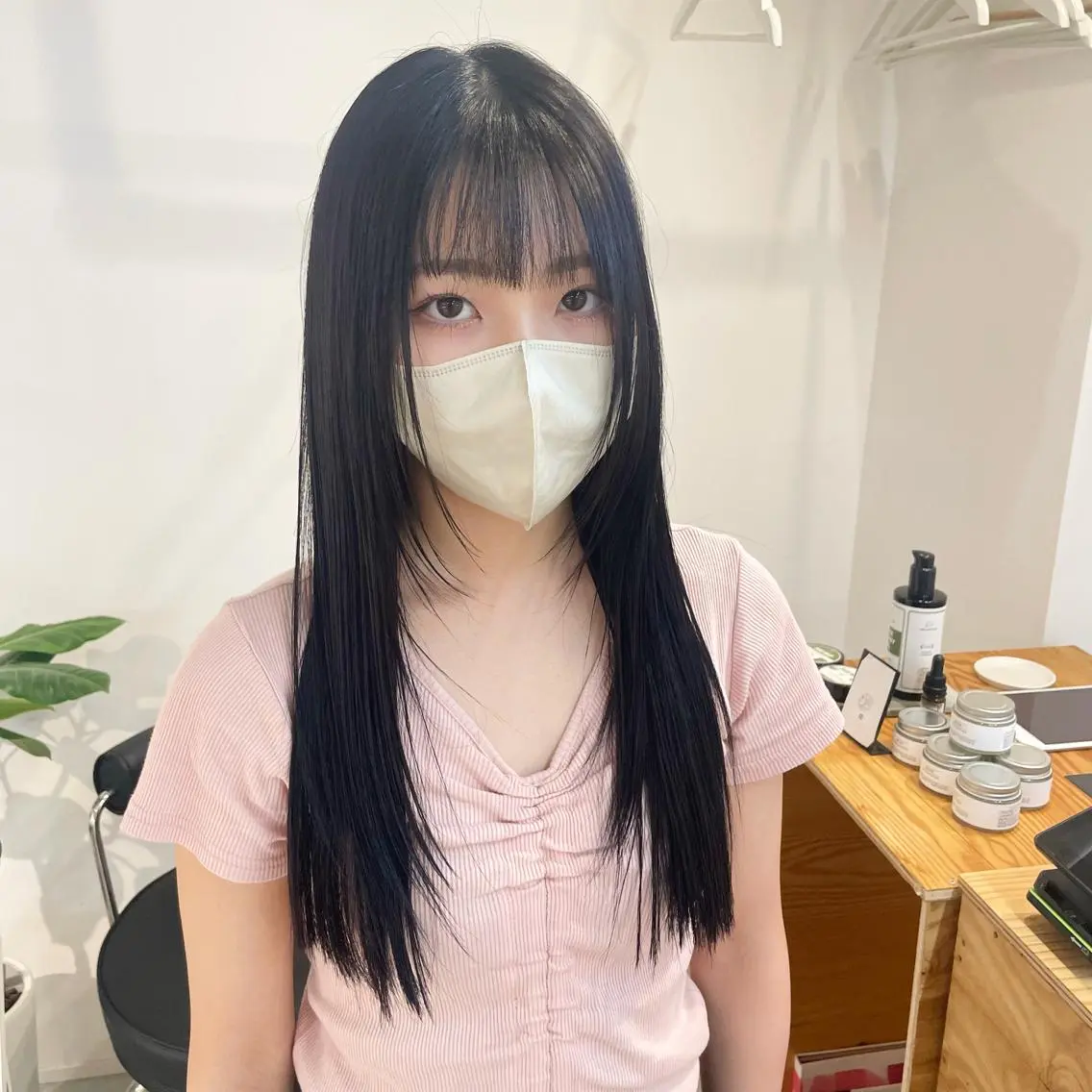 ロング カラー レイヤーカット カット ヘアカラー トリートメント fit/ madokaのヘアスタイル