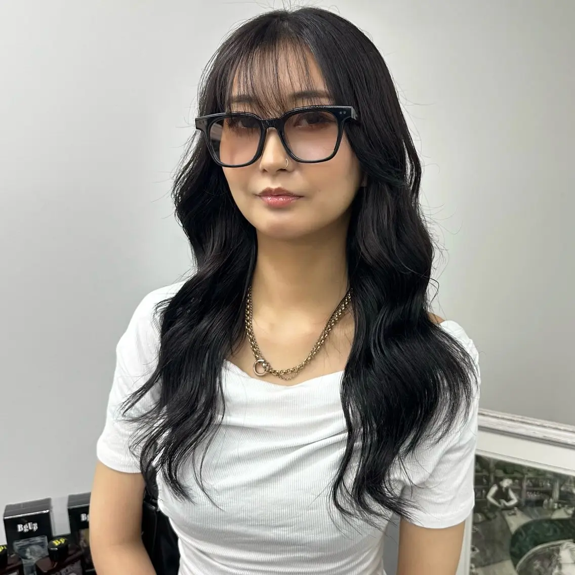 ロング カット ヘアカラー トリートメント 小田 大樹のヘアスタイル