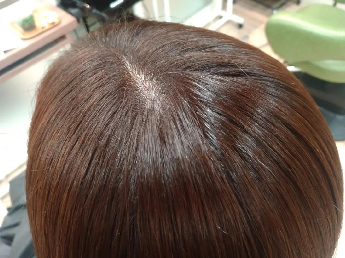 ショート カラー ブラウンカラー 結城 アンナのヘアスタイル