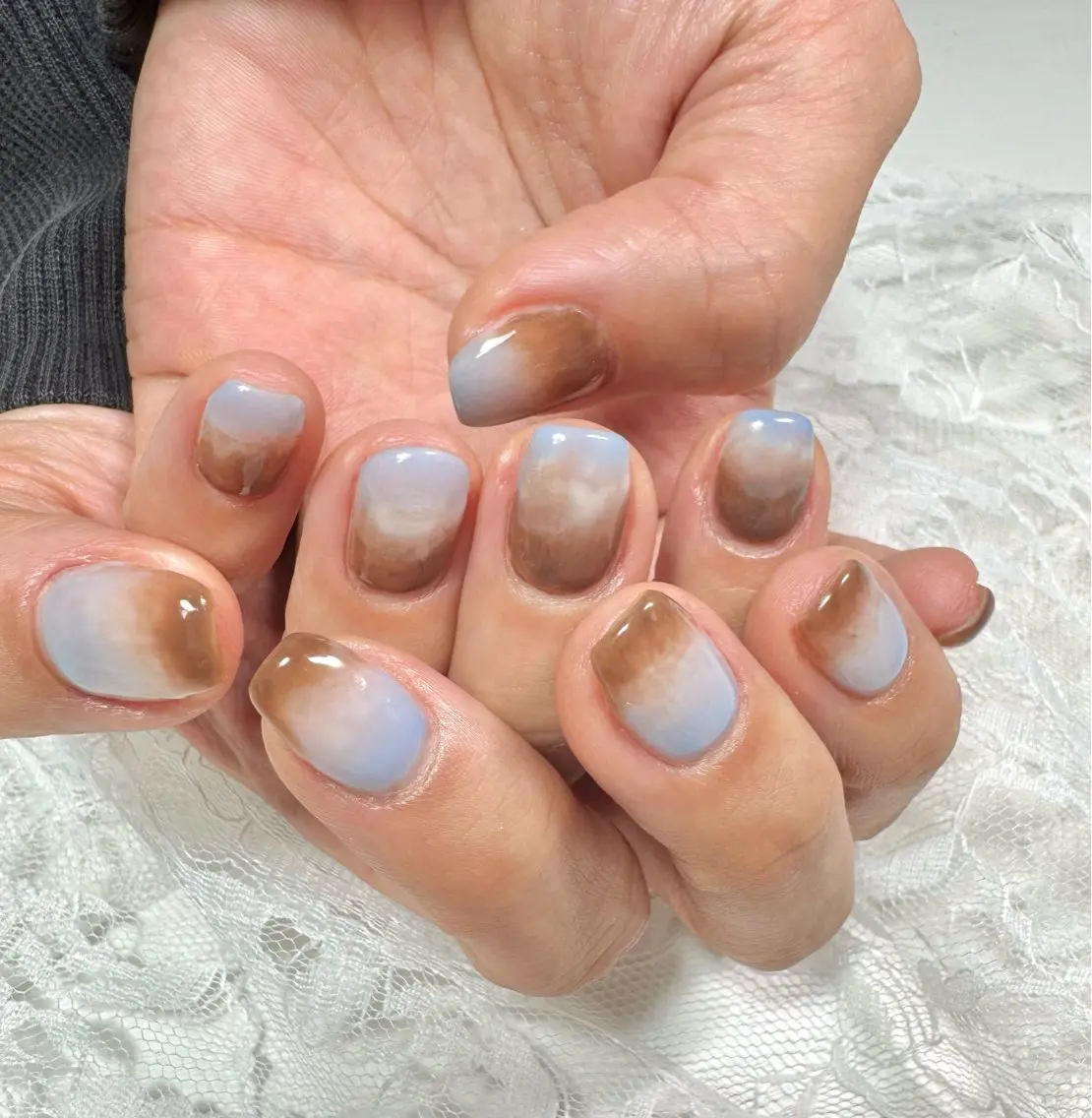 ネイル ニュアンスネイル ハンドネイル ハンドケア PECO. NAILSALONのネイルデザイン