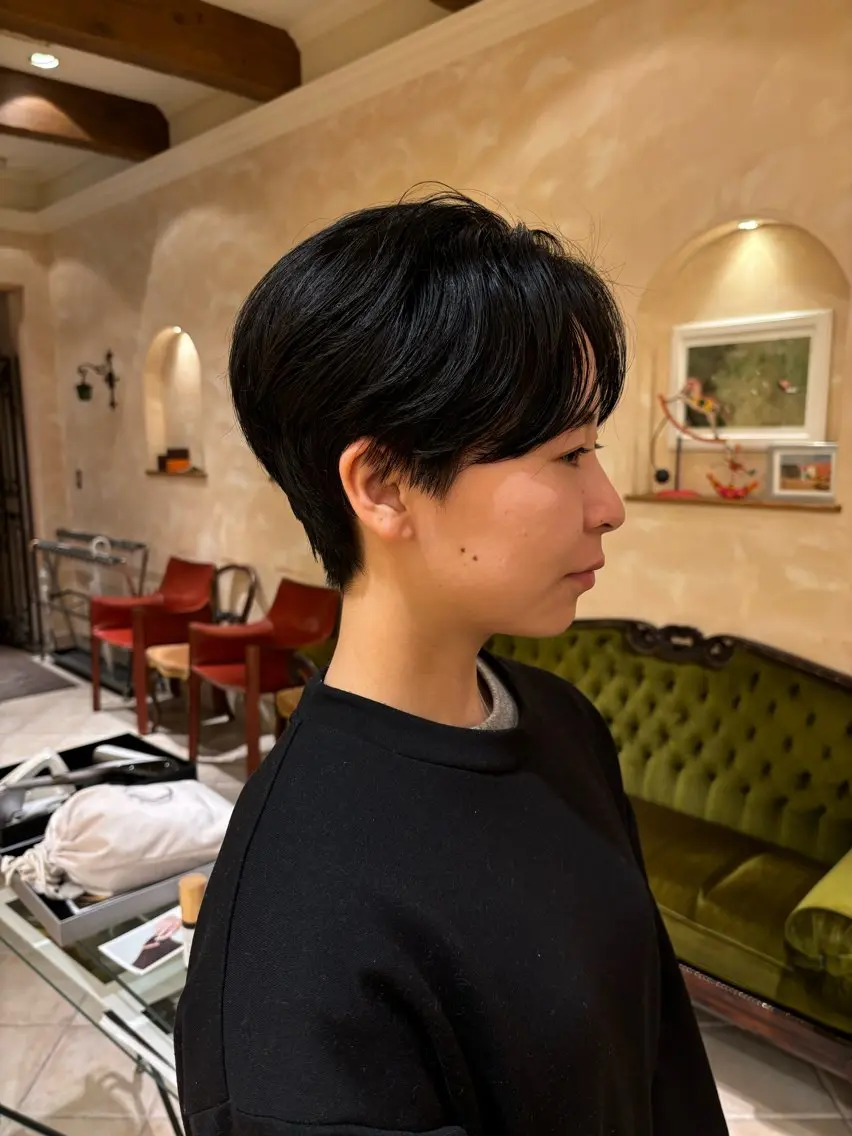 ショート ハンサムショート ショートヘア 【カット】 根本翔太のヘアスタイル