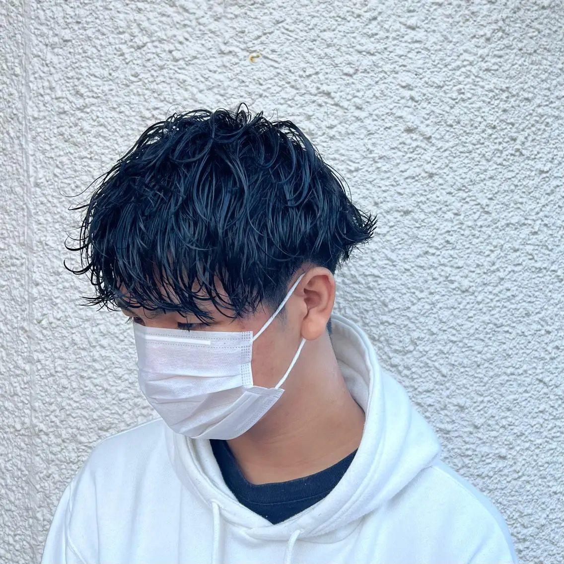 ショート カラー メンズ 茅ヶ崎パーマ特化/ スパイラル/ハルキのヘアスタイル
