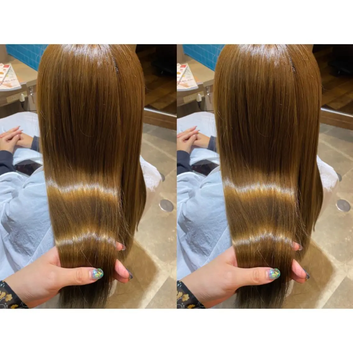 カラー ベージュカラー カット ヘアカラー トリートメント 🩵盛れる顔周りヘア EMI🩵のヘアスタイル