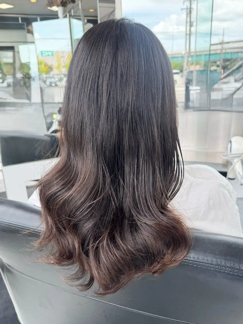 パーマ カット パーマ 南 妃那のヘアスタイル