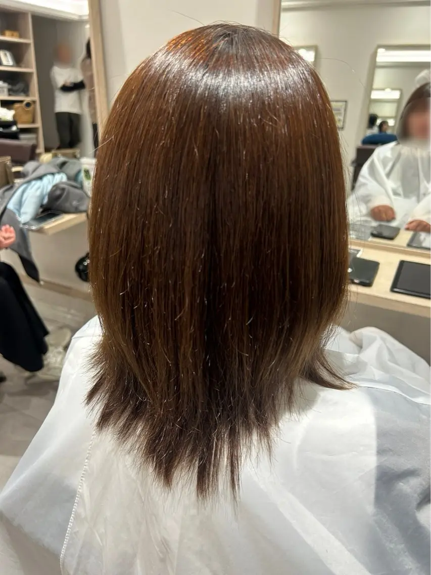 ミディアム 小池 颯希のヘアスタイル
