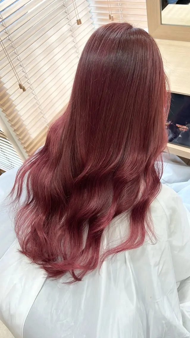 ロング カット ヘアカラー トリートメント KENTO 【茨城1の縮毛矯正】のヘアスタイル