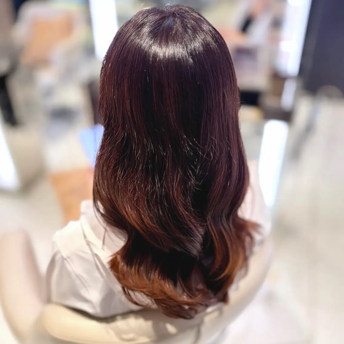【🎶モデル様募集中】グレイカラー(白髪染め)✖️OggiOtto 6step トリートメント💙の写真